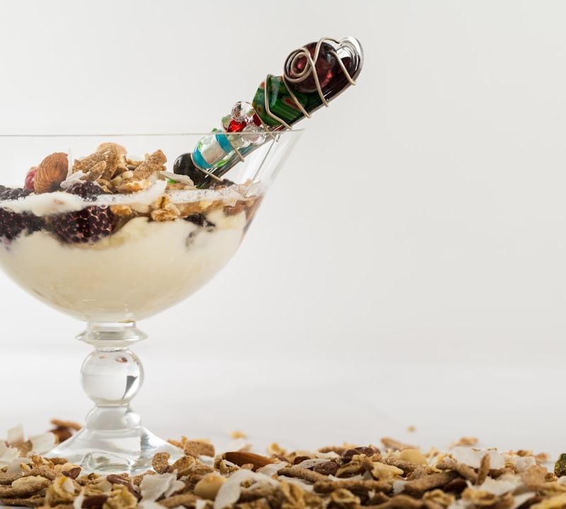 Chocolate Honey Yogurt Parfait