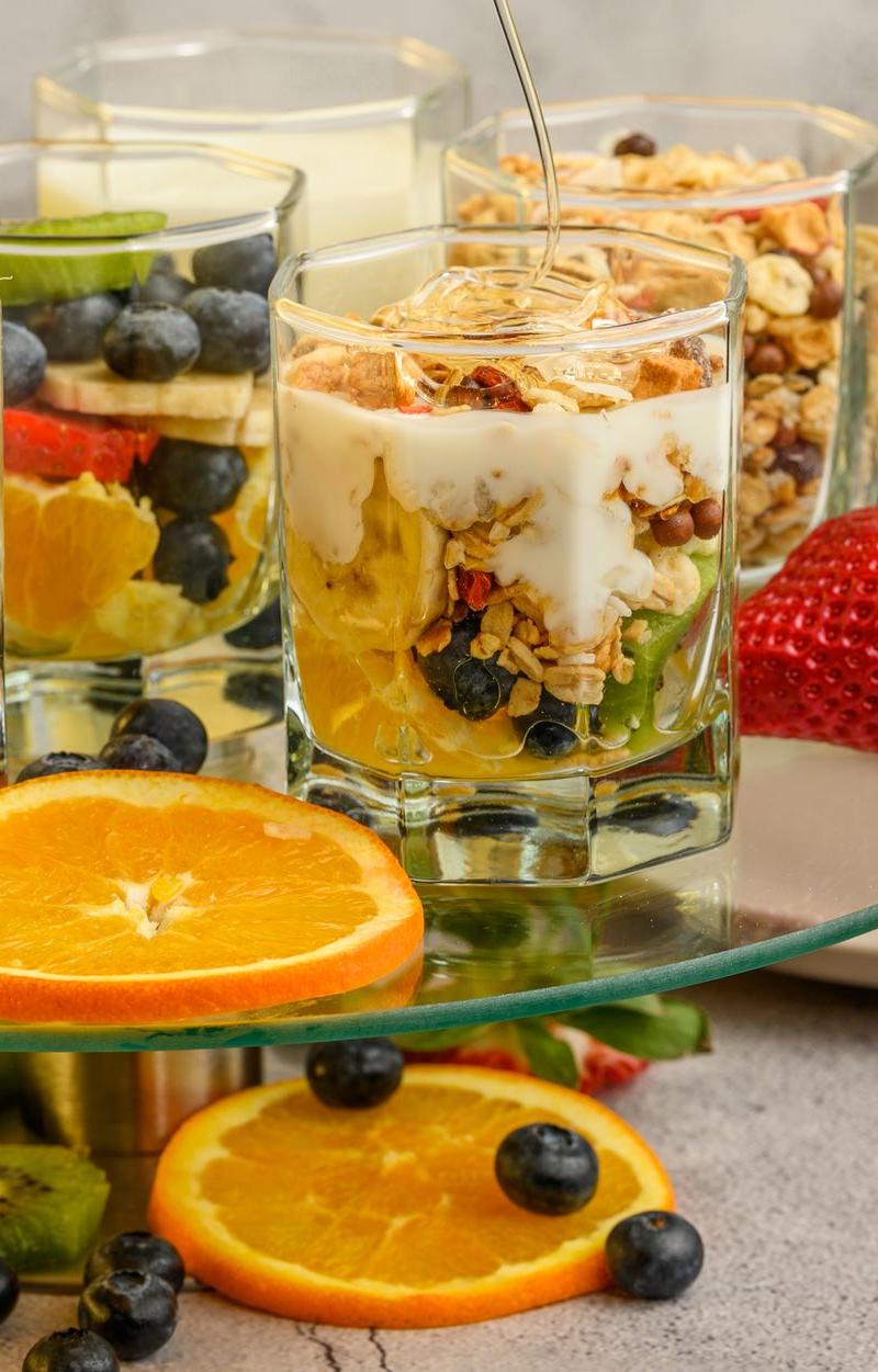 Honey Granola Yogurt Parfait