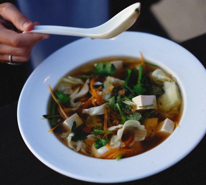 10-Min Dumpling Soup