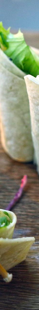 5-Minute Avocado Chicken Wrap