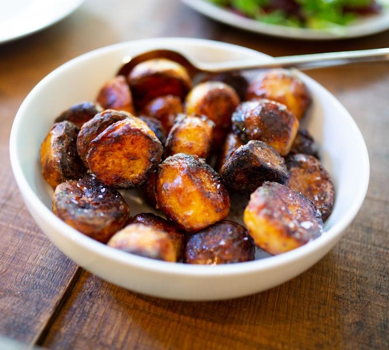 Honey Butter Roasted Sweet Potatoes