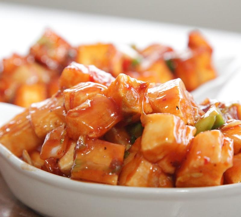 Sweet Chili Tofu Bake