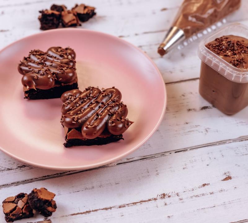 10-Min Nutella Brownies