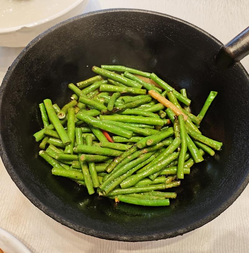 5-Minute Garlic Green Beans