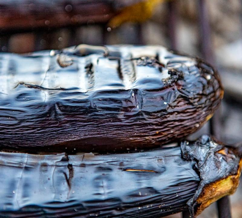 Charred Grilled Eggplant