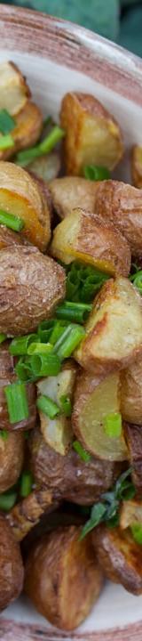 Crispy Roasted Baby Potatoes