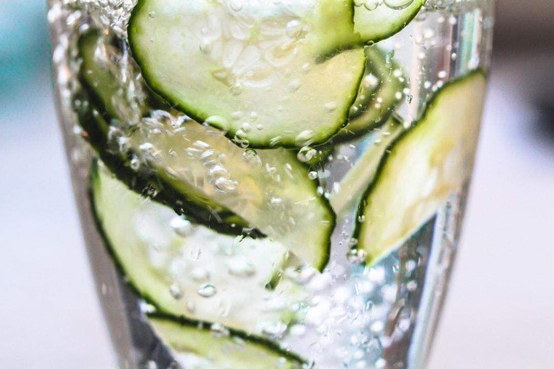 Cucumber Mint Water