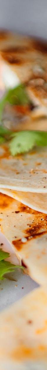 BBQ Chicken Quesadilla Wedges