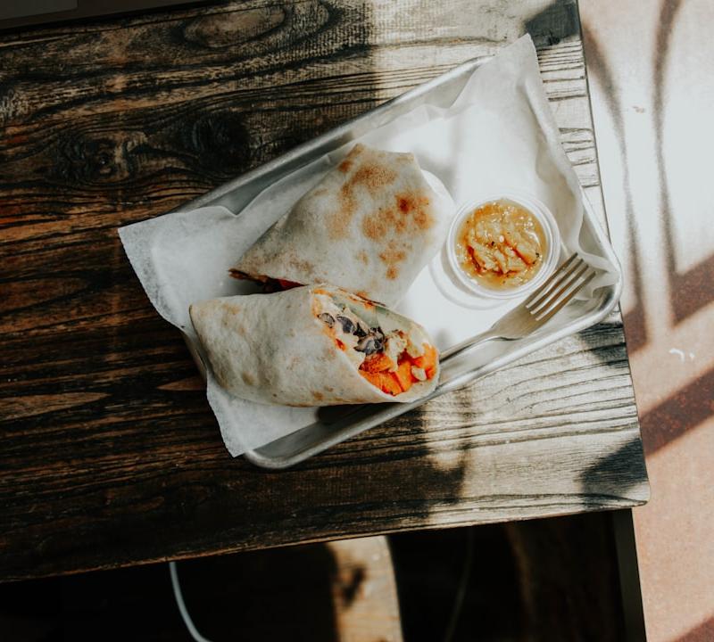 15-Min Sausage & Egg Breakfast Burrito
