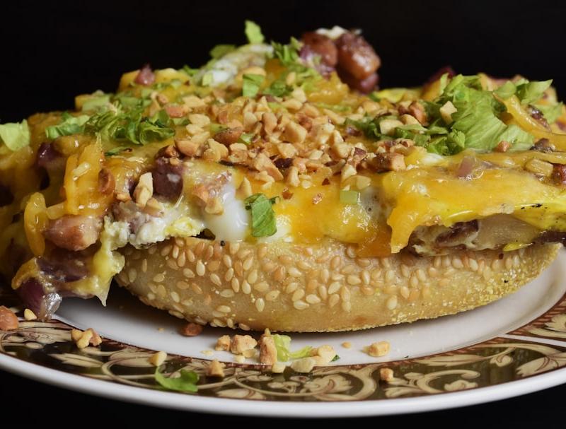 Melty Bean & Cheese Molletes