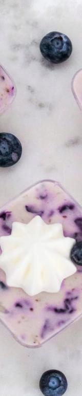 Blueberry Almond Frozen Yogurt Bark