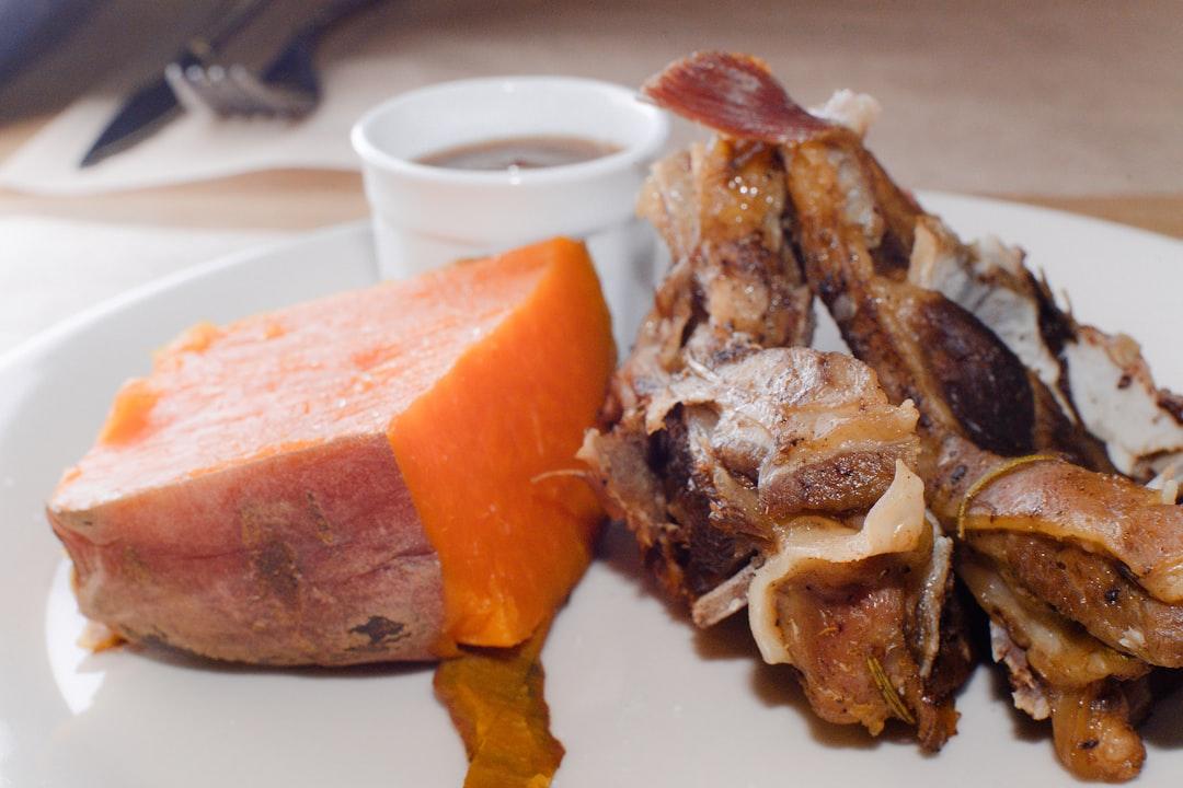 Skillet Pork Chops with Apples & Sweet Potato