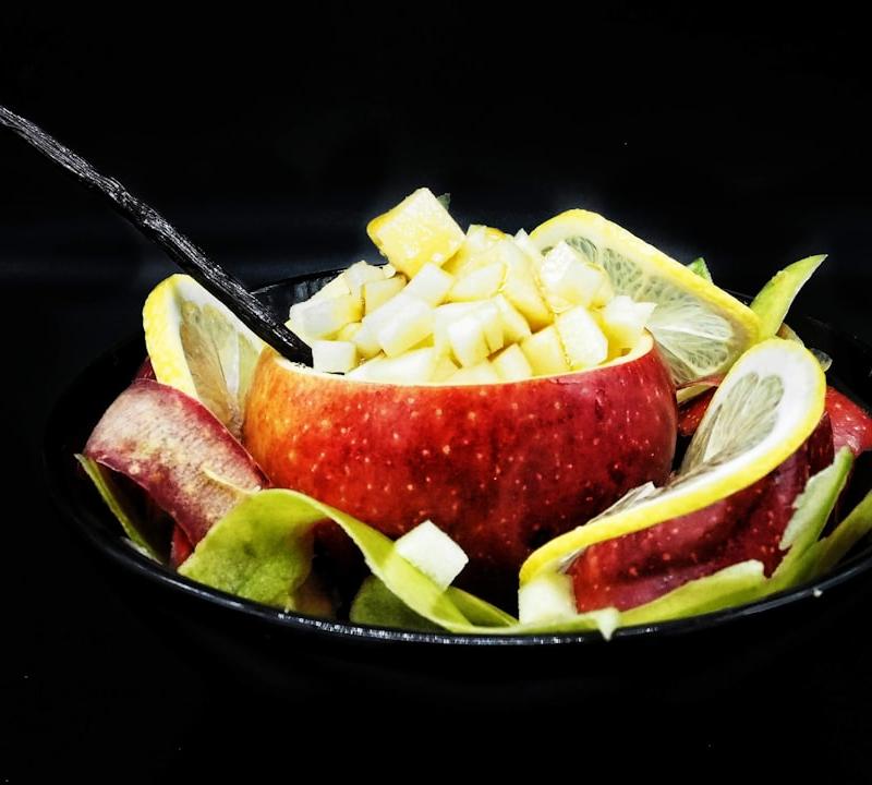 Winter Fruit Salad with Pomegranate & Honey