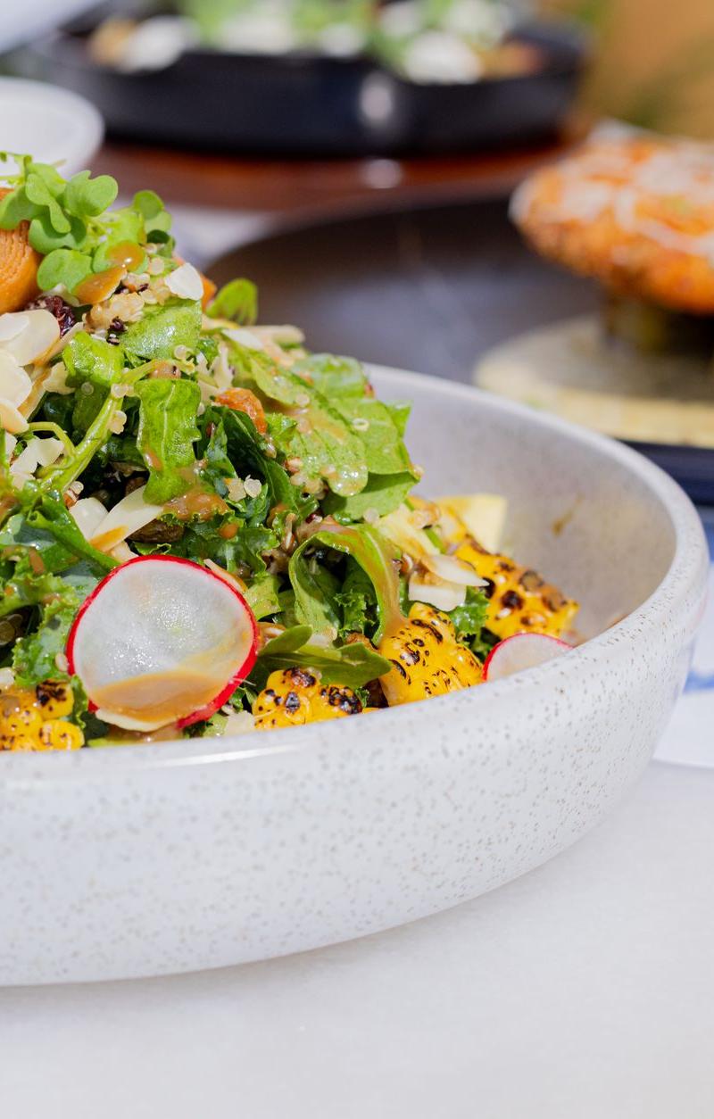 Charred Corn & Feta Salad