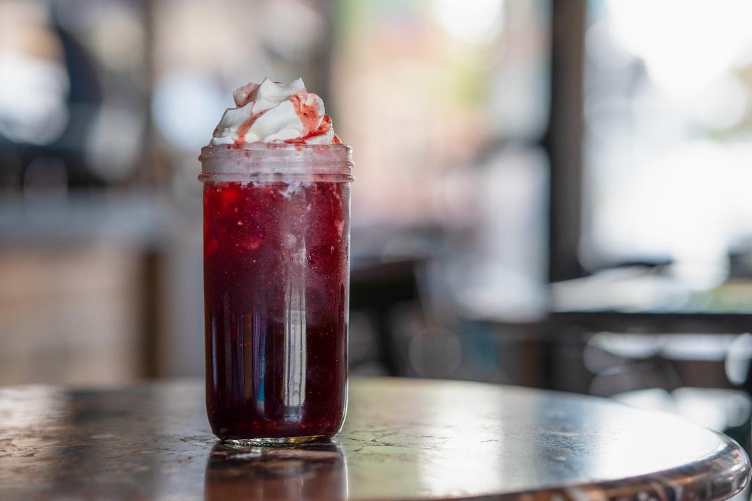Raspberry Cream Italian Soda