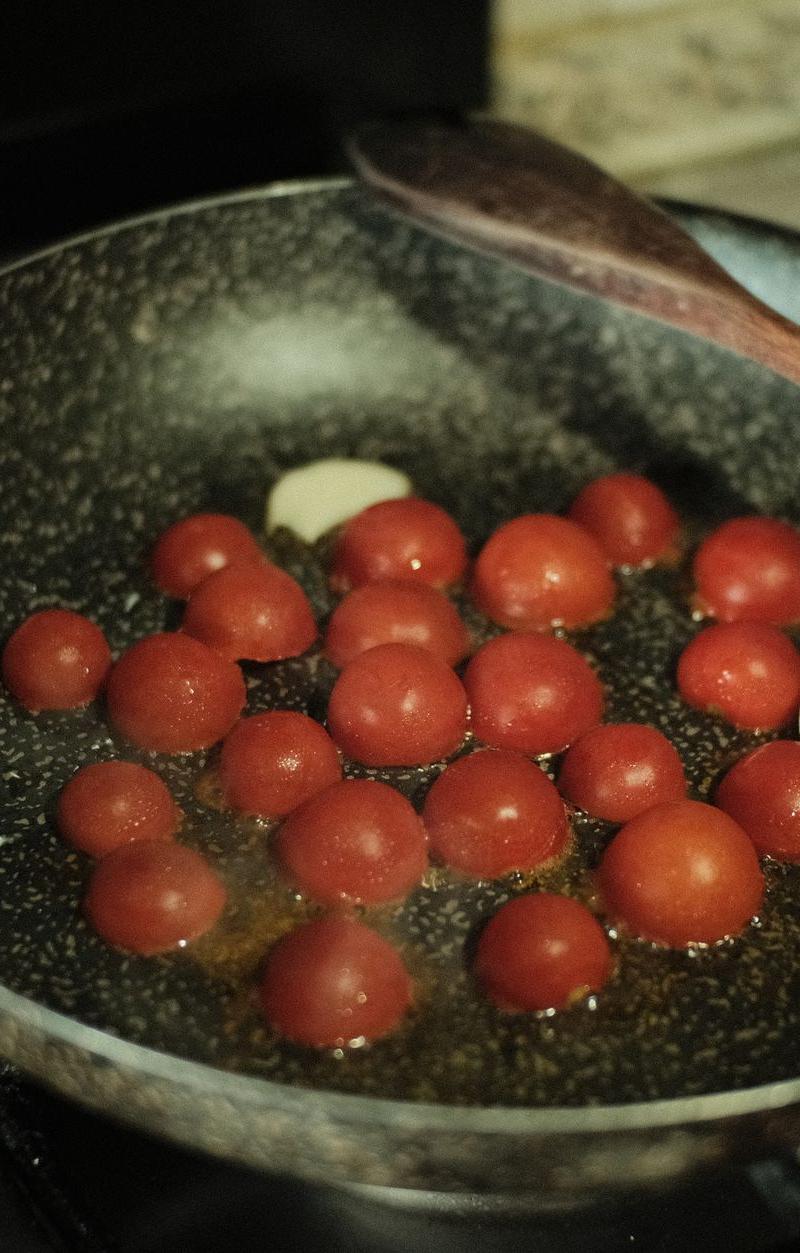 Sheet Pan Garlic Cherry Tomatoes