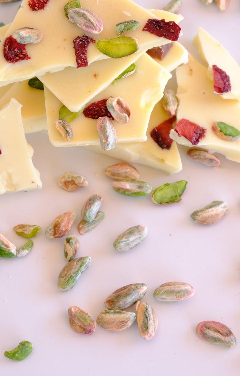 Lemon White Chocolate Bark