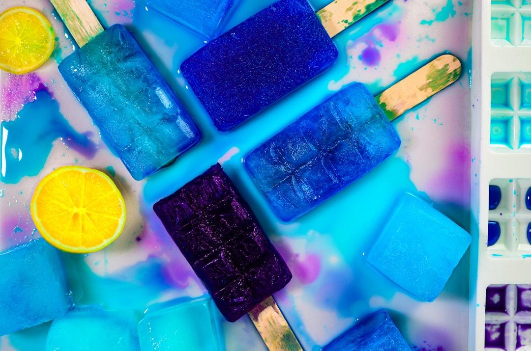 Homemade Grape Juice Popsicles