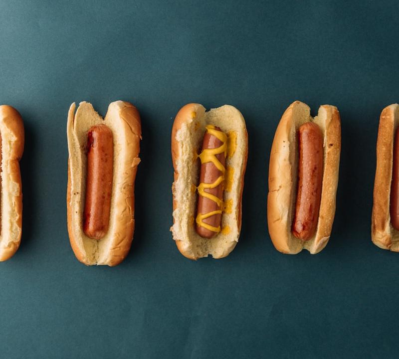 Grilled Hot Dogs