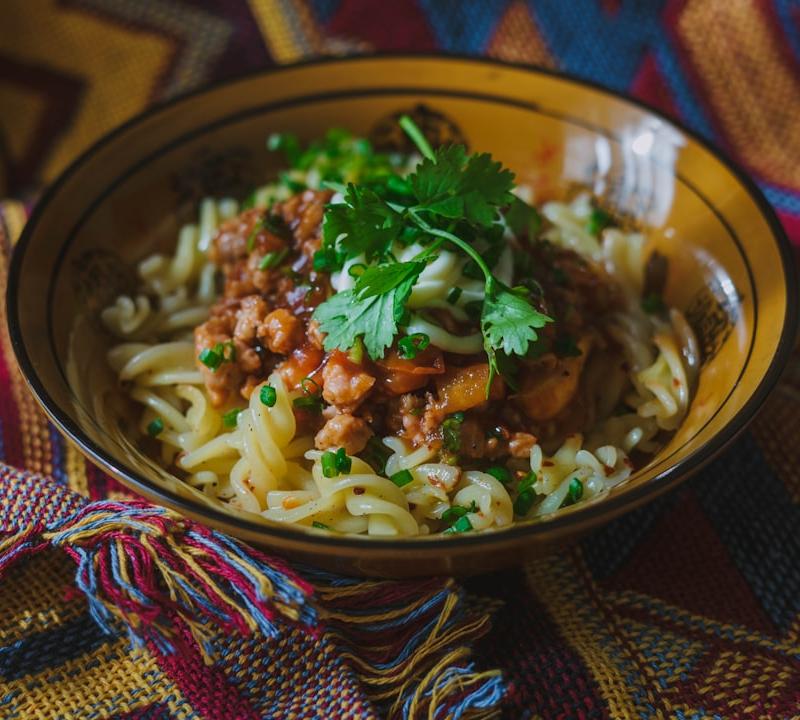 20-Min Taco Pasta Skillet