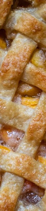 3-Ingredient Peach Pie