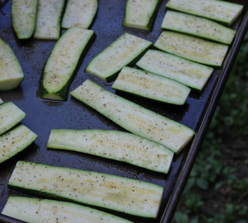 Crispy Roasted Zucchini