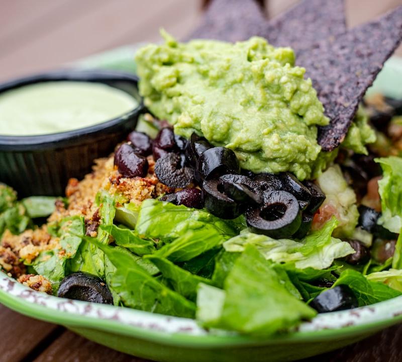 Crispy Chicken Taco Salad