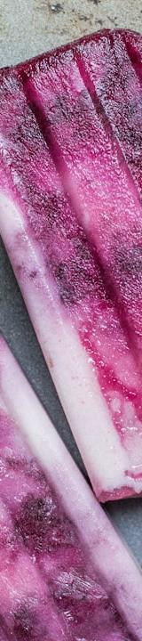 Berry Yogurt Popsicles