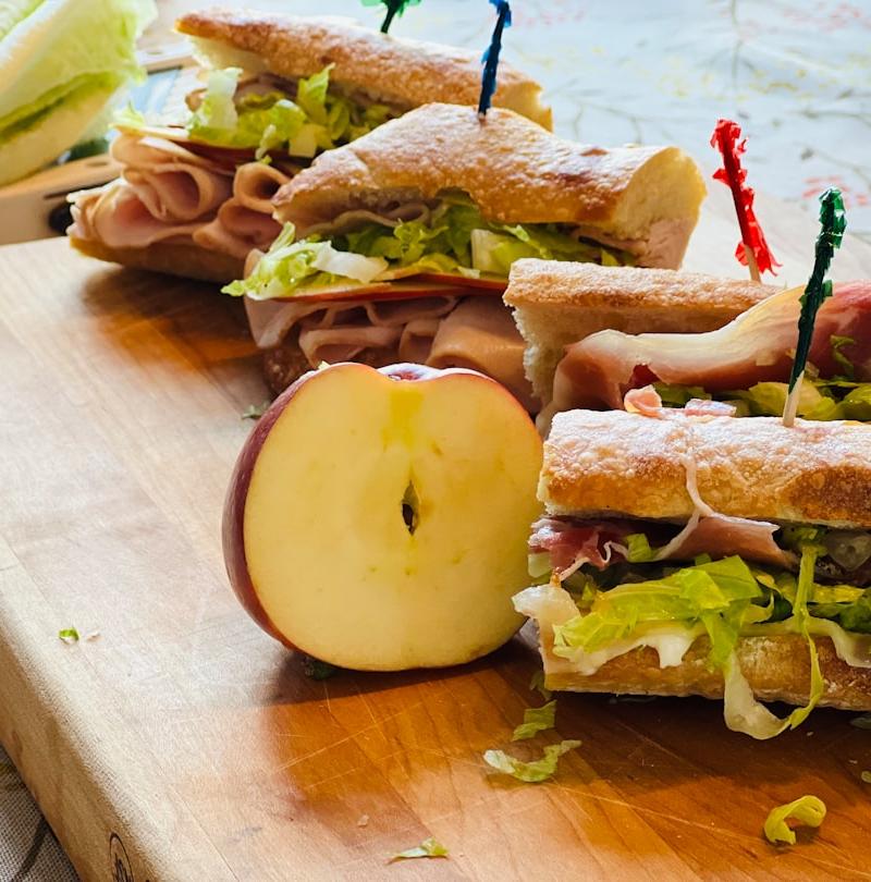 Ham Apple Melt