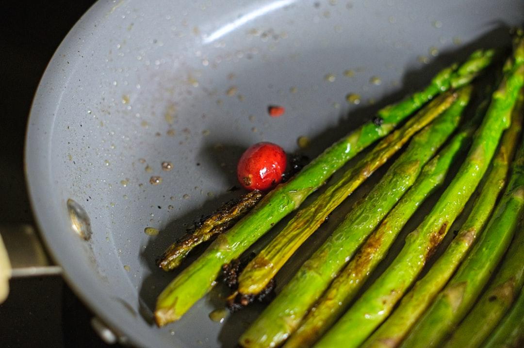 Garlic Sautéed Asparagus & Cherry Tomatoes