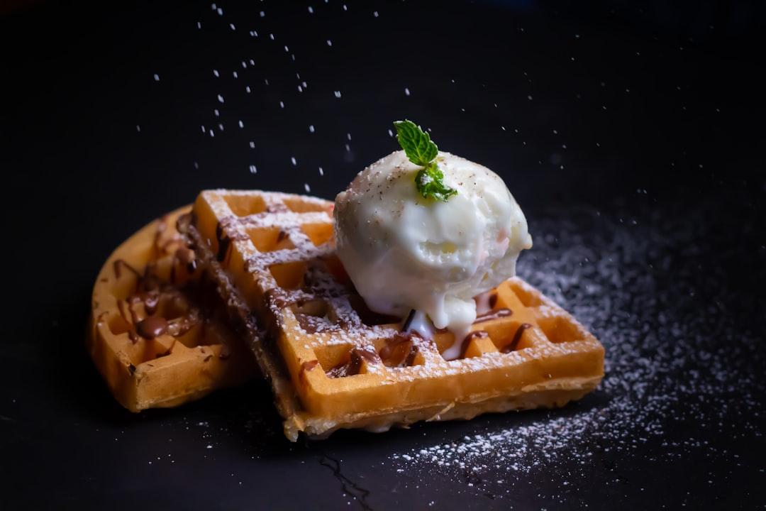 5-Min Waffle Ice Cream Sandwiches