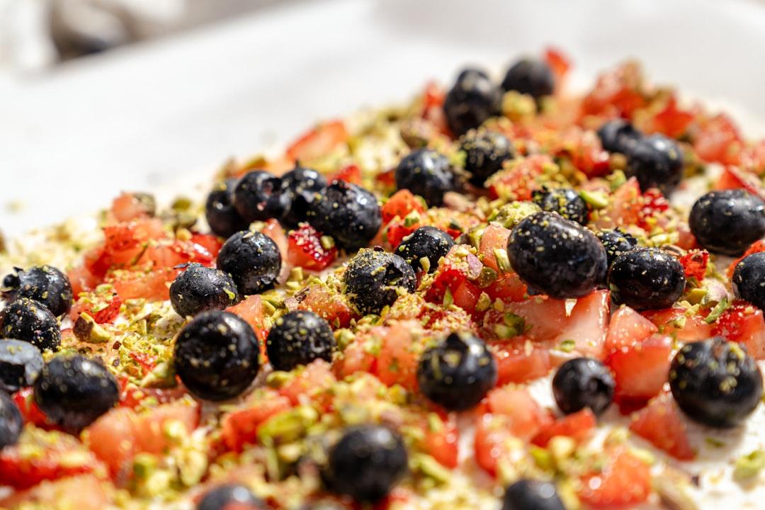 Tropical Frozen Yogurt Bark