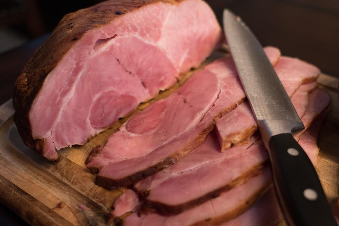 Glazed Baked Ham Slices