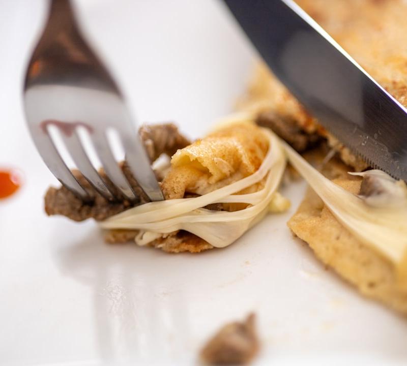 Mushroom Swiss Omelet