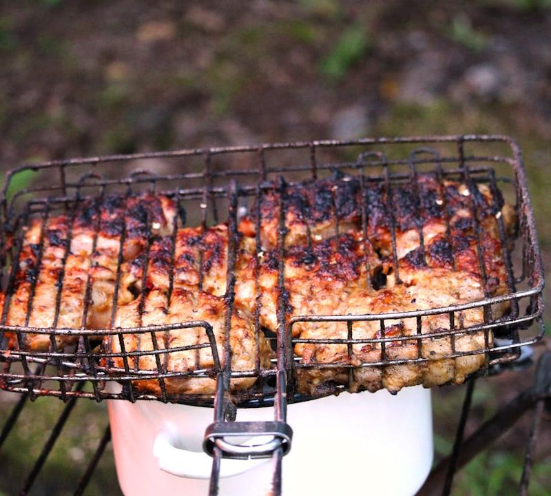 Honey Garlic Grilled Chicken Thighs