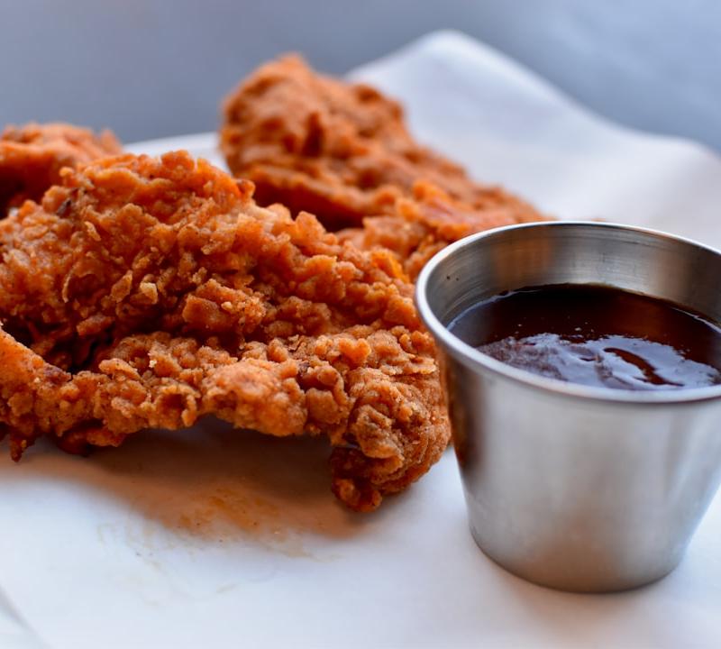 Garlic Butter Baked Chicken Tenders