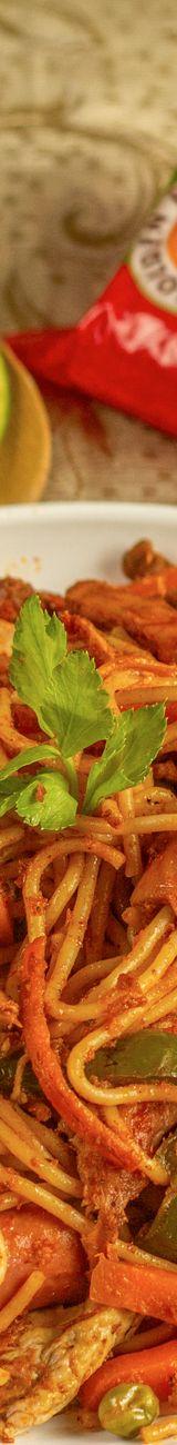 20-Min Sausage Marinara Spaghetti