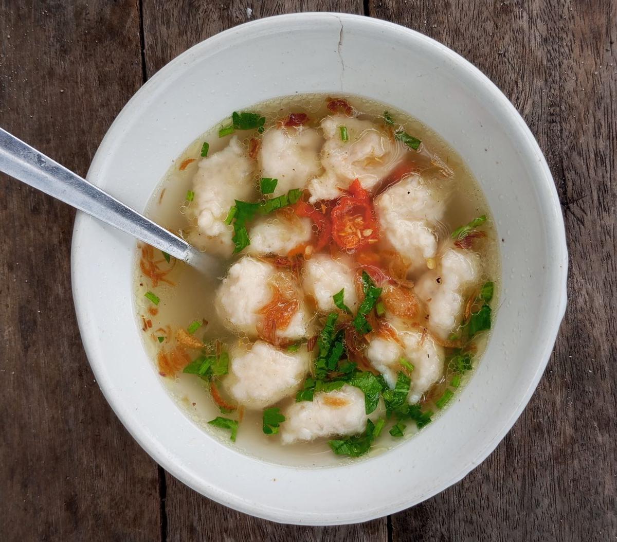 15-Minute Dumpling Chicken Soup