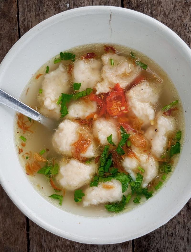 15-Minute Dumpling Chicken Soup