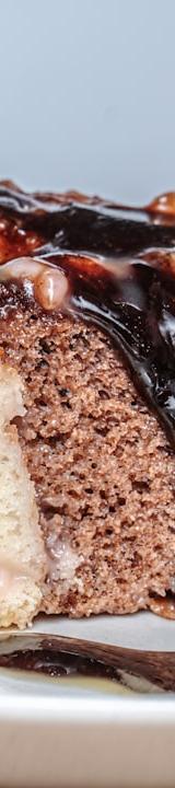 25-Minute Chocolate Poke Cake