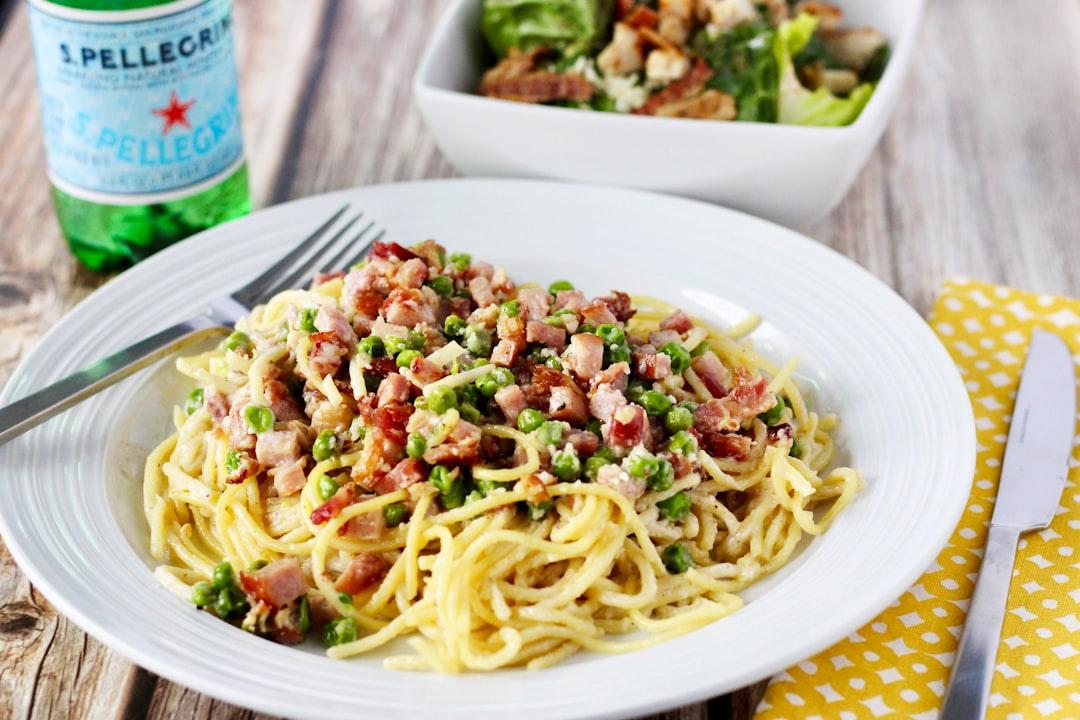 Bacon Pea Pasta