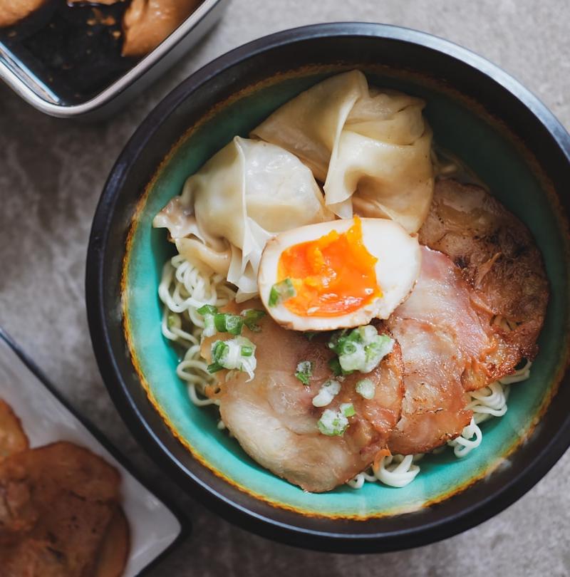 10-Minute Soft-Boiled Ramen Bowl