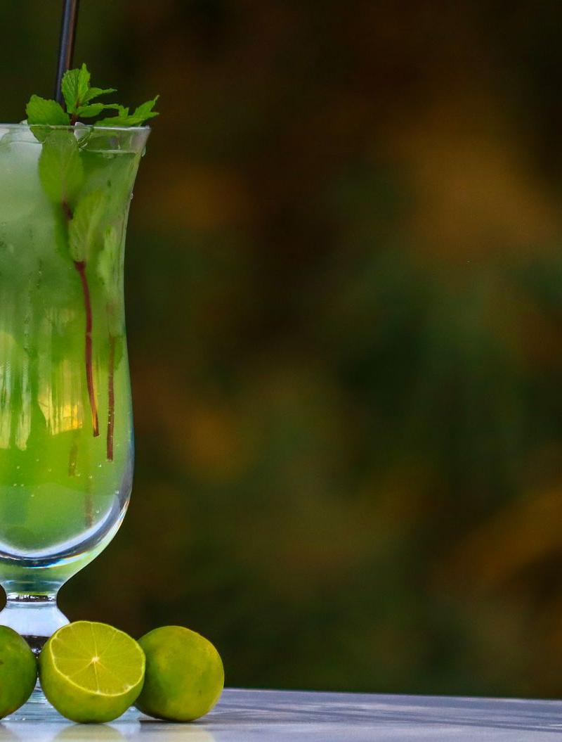 5-Min Mint Limeade Cooler