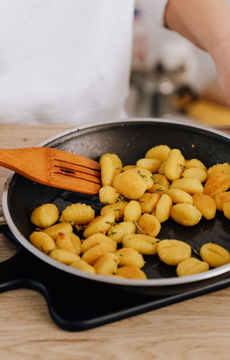 Crispy Pan-Fried Gnocchi with Sage Butter