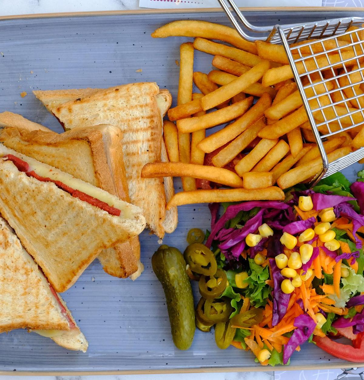 Pepper Jack Grilled Cheese