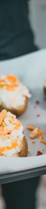 Twice-Baked Potato with Chives