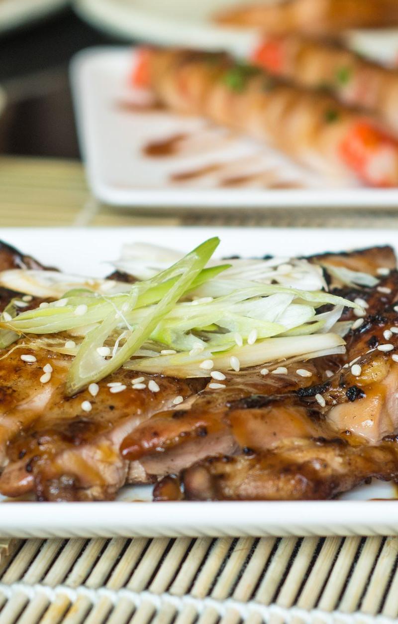 Teriyaki Chicken & Bacon Asparagus