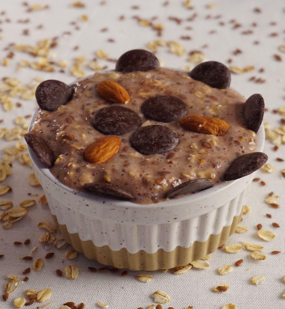 Overnight Oats with Honey & Milk