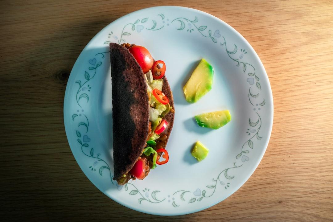 5-Min Cheesy Bean Tacos