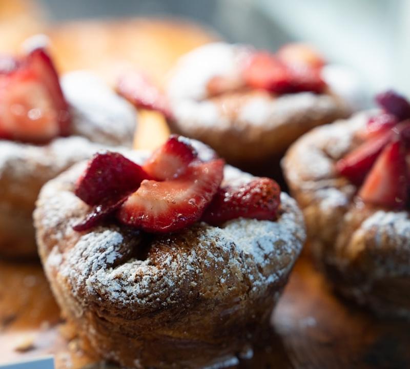 20-Minute Strawberry Muffins